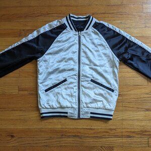 Straight to Hell Apparel // Unisex Reversible Souvenir Jacket // Black & White /